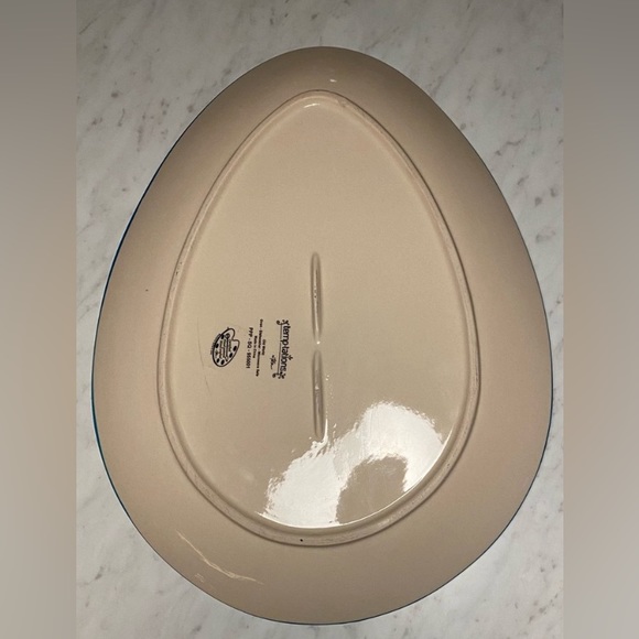 Temp-tations By Tara Old World "Easter Egg Hunt" Large Platter 14.5"x11"… - Picture 3 of 6